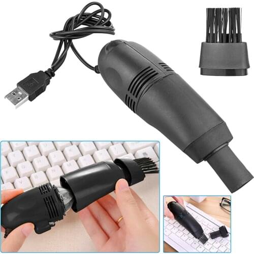 Newest Mini USB Keyboard Vacuum Cleaner Kit Simply Connect Port Of Laptop Computer Great For Printer Camera Electronic Equipment