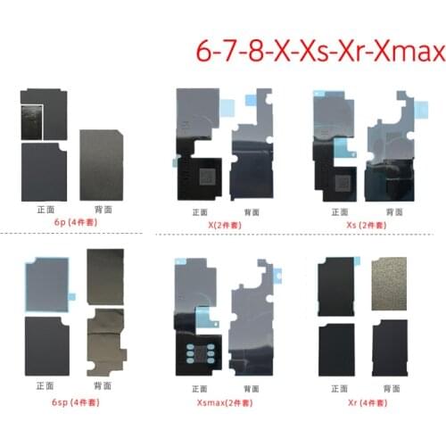 Heat Sink Sticker for iPhone 7 6 6S 8 Plus X XS XR 11 11Pro Max Anti-Static Logic Board Dissipation Cooling Glue