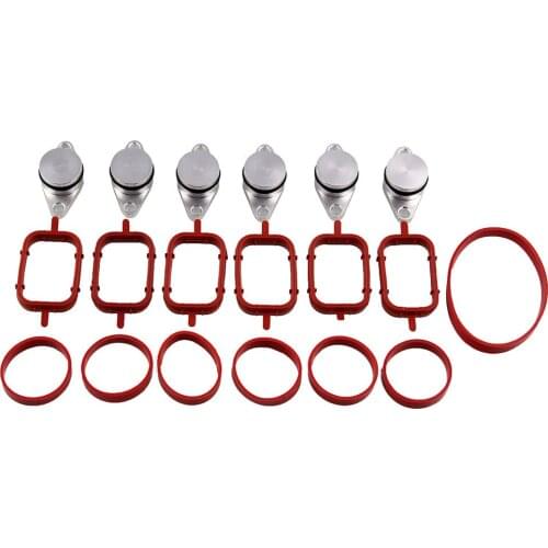 Gaskets Relocation Bracket Modified Accessories Swirl Flap FRP Spiral Folding Combination Type-C Fit for BMW