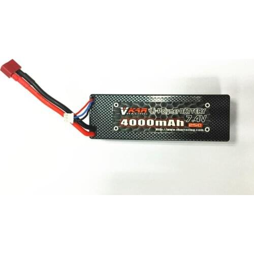 Vkar RC CAR PARTS Racing Water-proof Li-Po Battery 7.4V 4000mah 25C