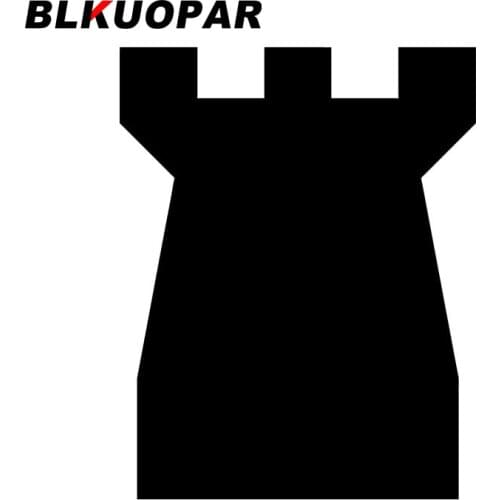 BLKUOPAR for Chess Castle Tower Piece Silhouette Car Stickers Cute Waterproof Decals Vinyl Car Wrap Scratch-Proof Laptop Decor