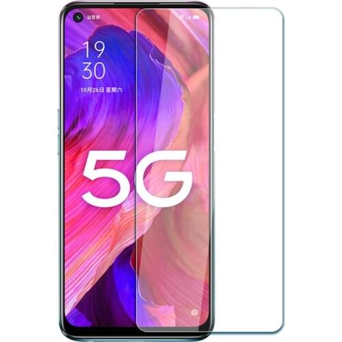 50pcs 2.5D Tempered Glass 9H Screen Protector Film Shield Guard For OPPO A54 A55 A74 A94 A95 F19 Pro Plus Realme Narzo 30 30A