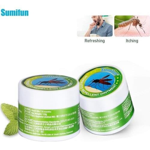 Sumifun 2/5pcs Refresh Anti-itch Cream Cool Oil Cold Headache Rheumatism Mosquito Bites Dizziness Cough Muscle Rub Aches K20003