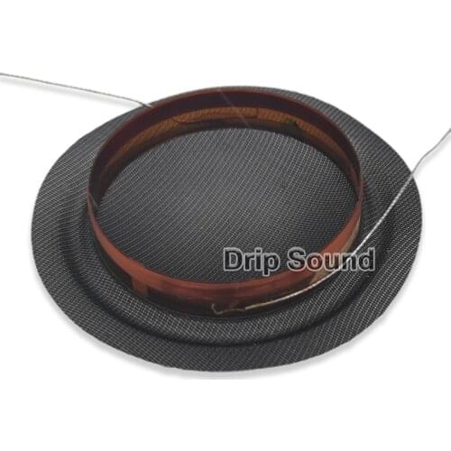 2pcs 25.9mm Tweeter Voice Coil Horn Speaker Treble Silk Sound Film Diaphragm Drive Head Repair Parts