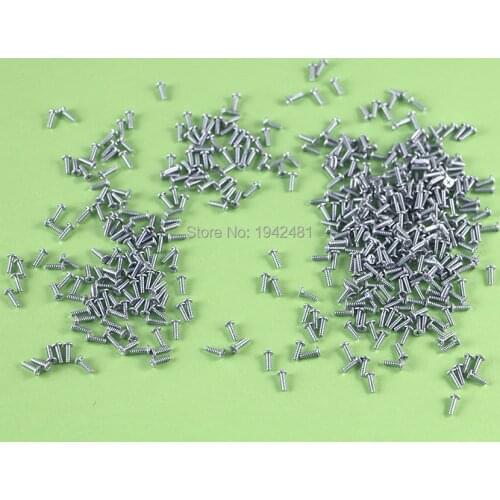 300pcs silver housing shell Head Screws Set for PS Vita2000 PSV2000 Game Console Shell screws for PSVITA PSV 2000