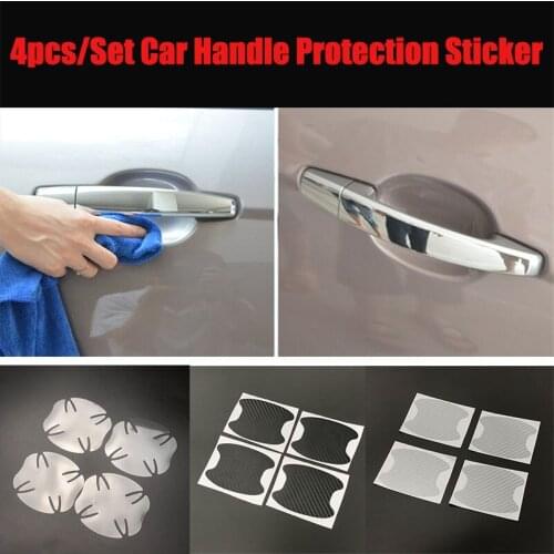 4pcs Car Door Handle Bowl Protector Sticker For Mitsubishi/ Mazda/ Subaru /Suzuki / Toyota Lexus /Honda Acura /Renault / Nissan