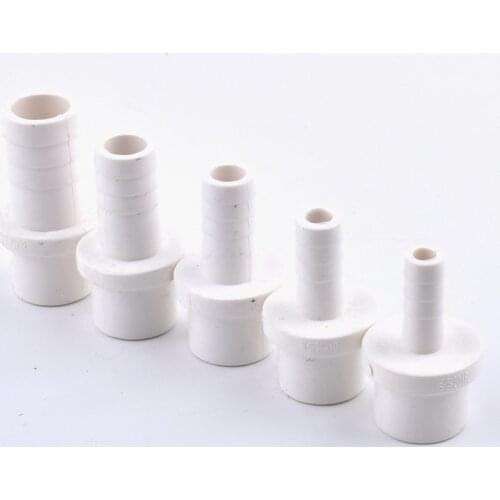 5-20Pcs 20mm 25mm to 5/8/10/12/14/16/18/20mm White PVC Hose Connector Garden Irrigation Fittings Hard Tube Plastic Pagoda Joint