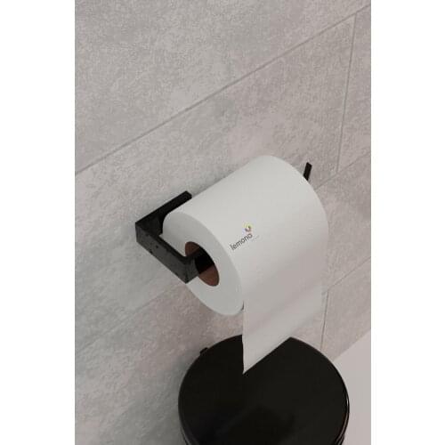 Toilet Paper Holder Tissue Wc Sheet Roll Storage Bathroom Organiser Banded Shelf Modern Accessories Wall Mounted Shower Rack