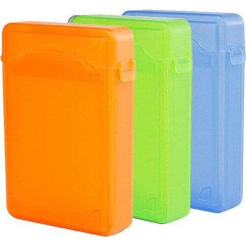 3.5 Inch IDE SATA HDD caddy Case external Hard Drive Disk Storage Box For Hdd enclosure Cases Multi Color