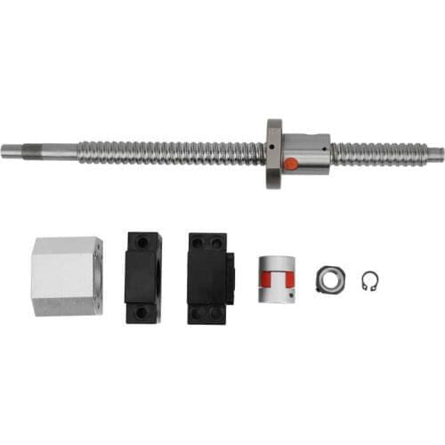 Coupler motor shaft shaft coupling Rolled Ball Screw Set Bearing Steel High Accuracy Linear Slide Table Rail Module 1605 shaft