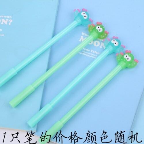 New fashion primary and secondary school student cactus rubbing neutral pen Wholesale price office & school stationery