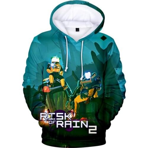 2021 New Risk Of Rain Hoodie 3D Print Fashion Men/Women Sweatshirt Long Sleeve Boys/girls Streetwear Game Risk Of R Kids Clothes