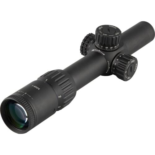 Visionking 1-6x24 FFP Riflescope Night illuminated .223 .308 Sniper Optical Sight Long Range 30mm Tube Turret Lock RIfle Scope