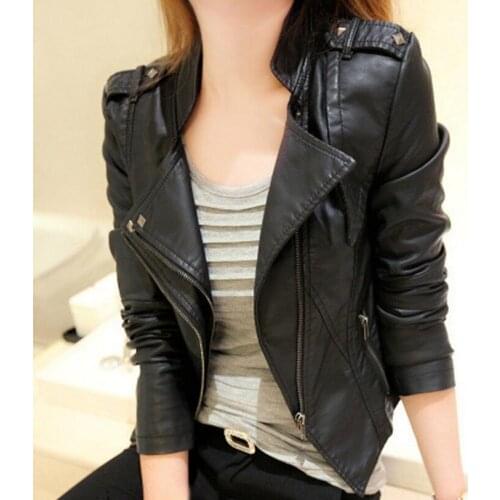 Shan liao Yi Women's Leather Jackets