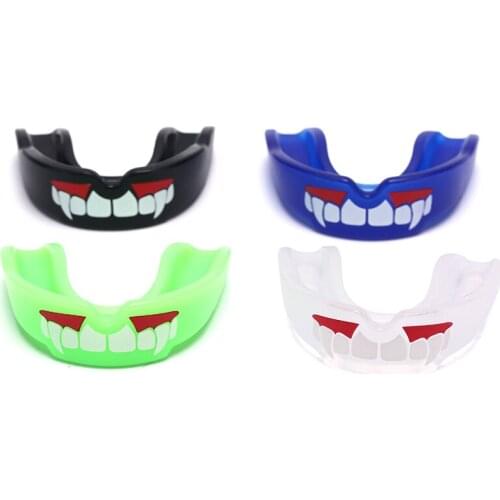 Adult Fang Mouthguard Taekwondo Muay Thai Teeth Protector Football Basketball Boxing Mouth Safety Mouth Guard Oral Teeth Protect