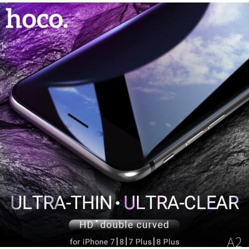 Hoco tempered glass for apple iphone 7 8 plus screen protector glass film 9h hardness scratch protection anti fingerprint clear