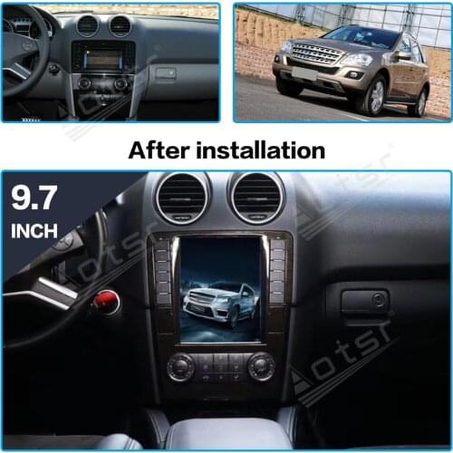 Android 10 PX6 For Mercedes-Benz ML/GL ML350 ML400 ML300 GL350 2005 - 2015 Car DVD GPS Navigation Radio Stereo Multimedia Player