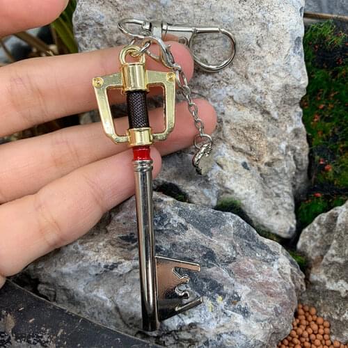 Kingdom Hearts Necklace Pendant Pendant Keychain Mickey Key Anime Peripheral Jewelry Cosplay