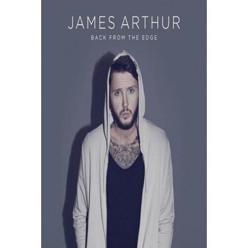 D0272 James Arthur Back from the Edge Music star singer Silk Fabric Poster Art Decor Indoor Painting Gift
