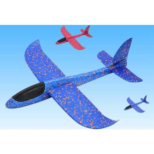 DIY Hand Throw Flying Glider Planes Toys For Children Foam Aeroplane Model Party Bag Fillers Flying Glider Plane Toys Game