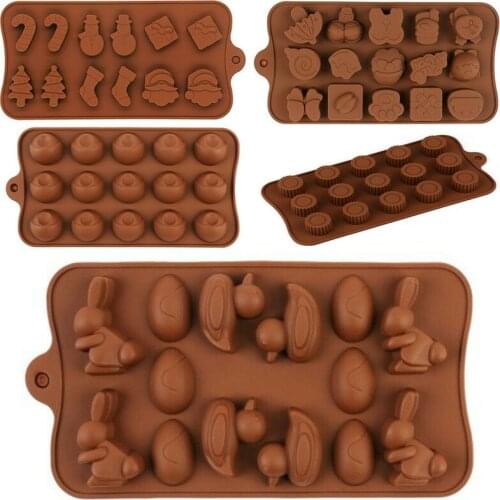 DIY Silicone Chocolate Mould Candy Baking Mold Cookies Cake Decorating Moulds Silicone mold