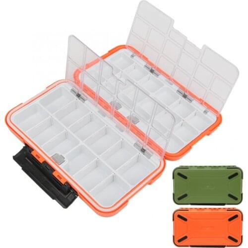 ABS Fishing Tackle Box Waterproof Fishing Lure Hooks Storage Case Fish Rope Organizer Container Outdoor Winter Fishing Accessory