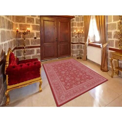 Red Chenille Rug, Carpet, Chenille,Interior Design, Home Decoration, Decor,Carpet, Oriental Rug, Old Looking New Rug