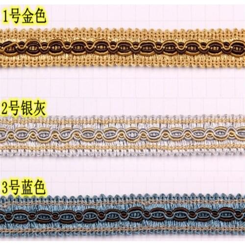 12Kinds of 14Meters/ lot Braided Special Lace Trim Lace Ribbon Accessory Curtain Decoration Handmade Material 1.8cm