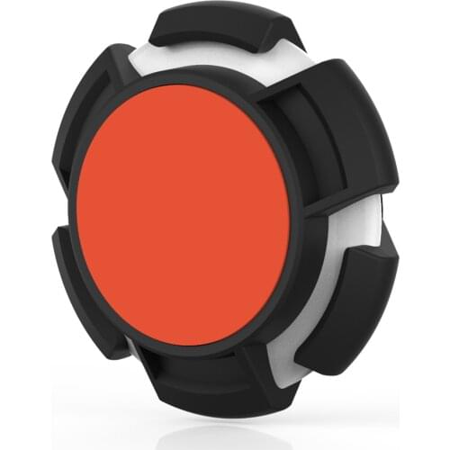 Magnetic Case For Airtags Anti-lost Protective Case Sweatproof Protective Skin Cover Sticking TPU Case Sleeve For Airtags