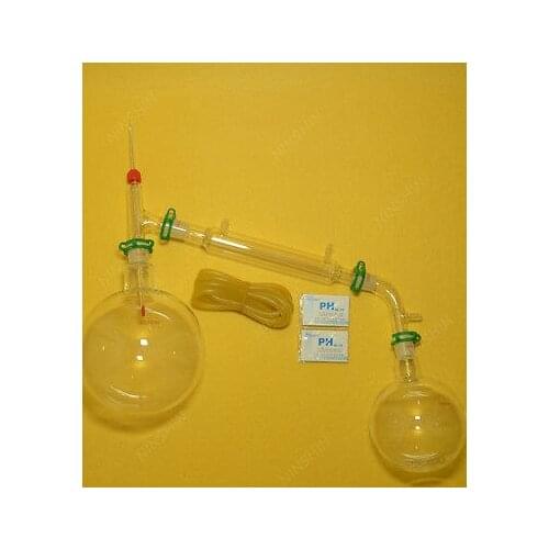 2000ml Lab Glassware Kit,24/29,distillation Apparatus,vacuum Distillation Kit