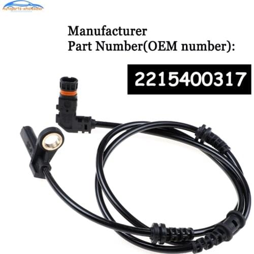 New Car 2215400317 A2215400317 For Mercedes Benz C216 W221 2005-2013 Front ABS Wheel Speed Sensor