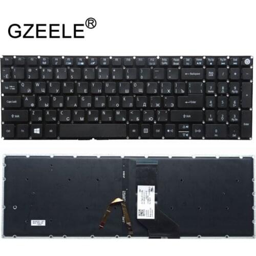 GZEELE laptop keyboard for Acer E5-522 E5-522G E5-532 E5-532T E5-532G E5-772G E5-752G E5-752 E5-773 E5-574 E5-773G E5-774 RUSSIA