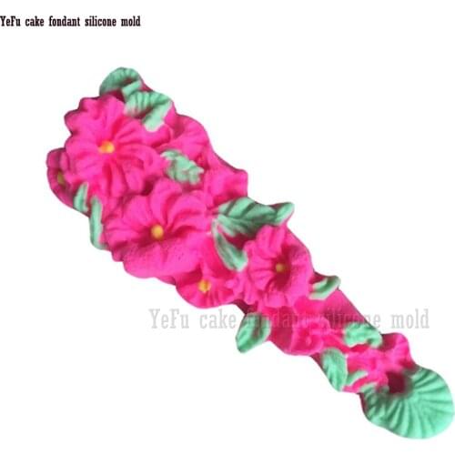 Cake pop recipe 3D Flower Candy Jello Silicone Mold Soap Mould Cartoon Figre Wedding party Cake Tools T0843