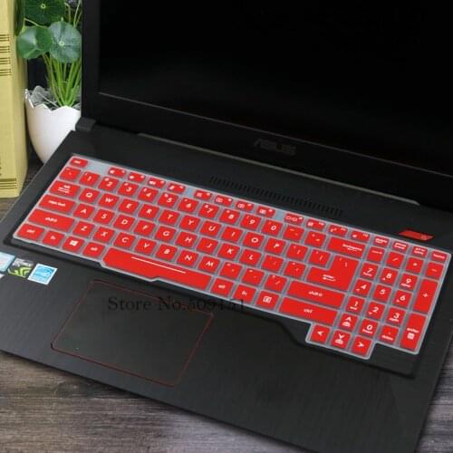 Silicone Laptop Keyboard Cover Skin Protector For ASUS Rog FX63VD FX63VD FX63 FZ63VD ZX63VD7700 FX63VD7300 FX503 FX503VD FX504