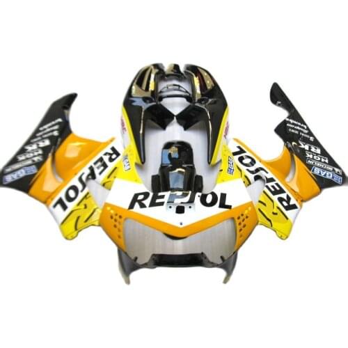 Brand New fairing kit for HONDA CBR900RR 919 1998 1999 Yellow Black Fairings CBR919RR 98 99 XF78