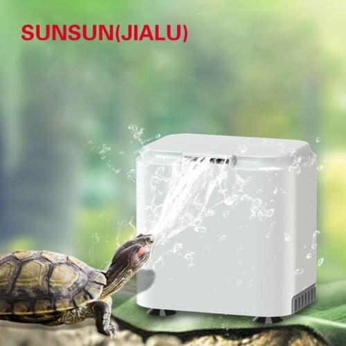 SUNSUN (JIALU) Turtle with low water level filter small turtle tank mute three-in-one shallow water waterfall filter EN-02