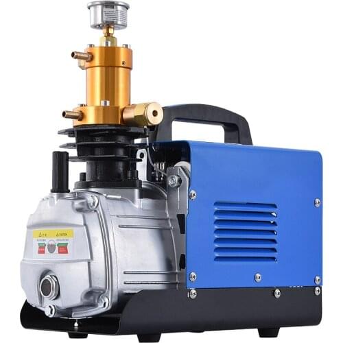 30MPA High Pressure Air pump Small Single Cylinder Water Cooling Air Pump Electric Stainless Steel Air Pump 220V 1800W 2800r/min