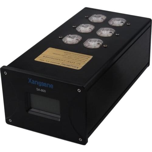 Hi-end Audio Power Filter US Plug Power Purifier HiFi Amplifier Audio Socket 6 Holes