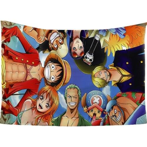 Japan Anime Tapestry Cartoon Lover Monkey Wall Hanging Carpet Background Teen Room Decoration For Home