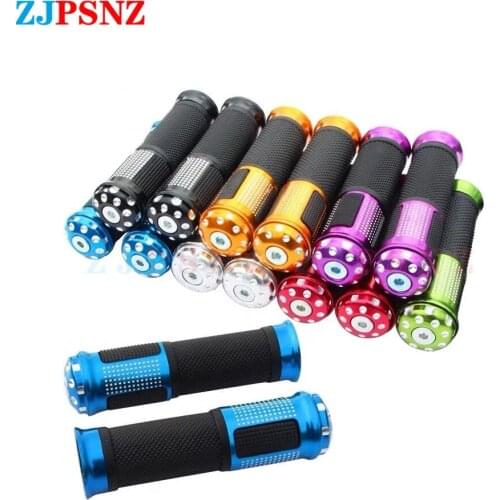 1Pair 7/8'' 22MM Motorcycle Handle Grips Racing Handlebar Motorbike Handle Bar Part Racing Motorbike Moto Grips Universal