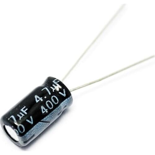 10PCS/LOT Electrolytic Capacitor 400V/4.7uF 400V 4.7UF 8*12
