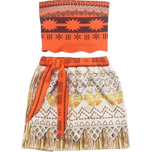 2018 New Girls summer beach bikini dresses for kids swimsuits clothes children moana biquini infantil costume swim wear clothing