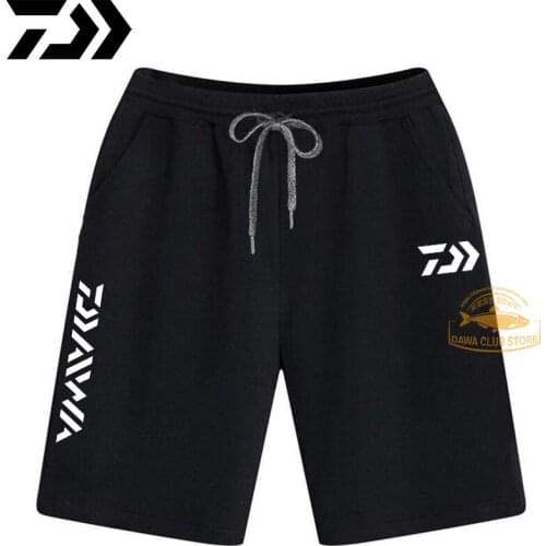 2020 DAIWA Summer Mens Fishing Casual Shorts Pure Cotton Outdoor Motion Reathable Running Shorts Loose Beach Shorts