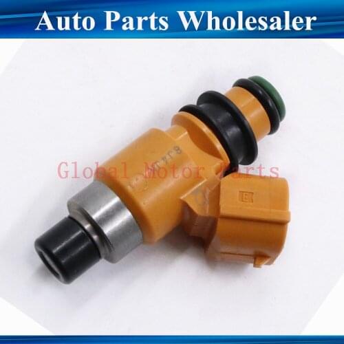 4pcs 16450MFJD01 16460MFJD01 Genuine New 16450-MFJ-D01 16460-MFJ-D01 Yelllow Fuel Injector 12 holes