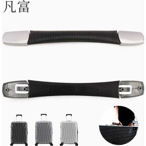 Suitcase Luggage Black Handle Strap Carrying Handle Grip hot selling Replacement Zinc alloy carry Handling luggage case handle