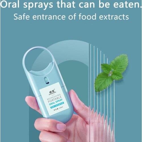 Mini Mouth Oral Spray Female Breath Agent Fresh Anti Bad Odor Smoke Breath Treatment Spray C9K5