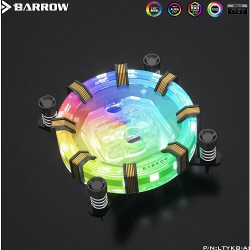 Barrow CPU water cooling head DIY water cooling radiator INTEL 115x platform dedicated LTYKB-ARK free shipping
