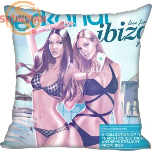 Hot Sale Hed Kandi Pillowcase Wedding Decorative Pillow Case Customize Gift For Pillow Cover 40x40cm A311&87