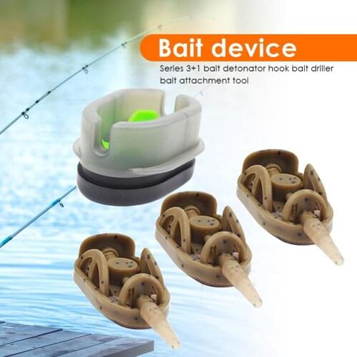 Durable Fishing Nest Device Wear-resistant Inline Method Feeder Mould Set Carp Fishing Sinker Fishing Trough Accessories
