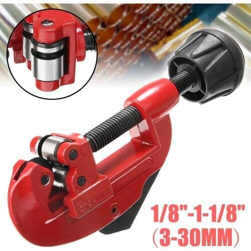 Carbon Steel Tubing Cutter 1/8" to 1-1/8" Stainless Steel Aluminum Copper Pipe Cutter